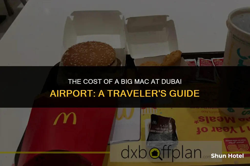 how much is a big mac in dubai airport