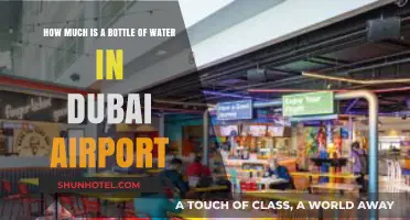 Quenching Your Thirst: The Cost of Water at Dubai Airport