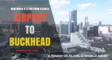 Atlanta Airport to Buckhead: Unveiling the True Cost of Your Cab Ride