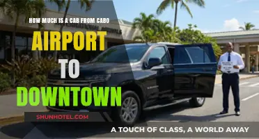 Cabo Airport to Downtown: Unveiling the True Cost of Your Ride
