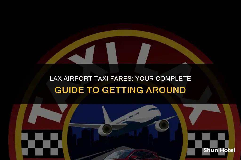 how much is a cab from lax airport