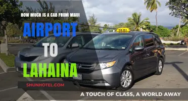 Maui Airport to Lahaina: Taxi Fare and Transportation Options