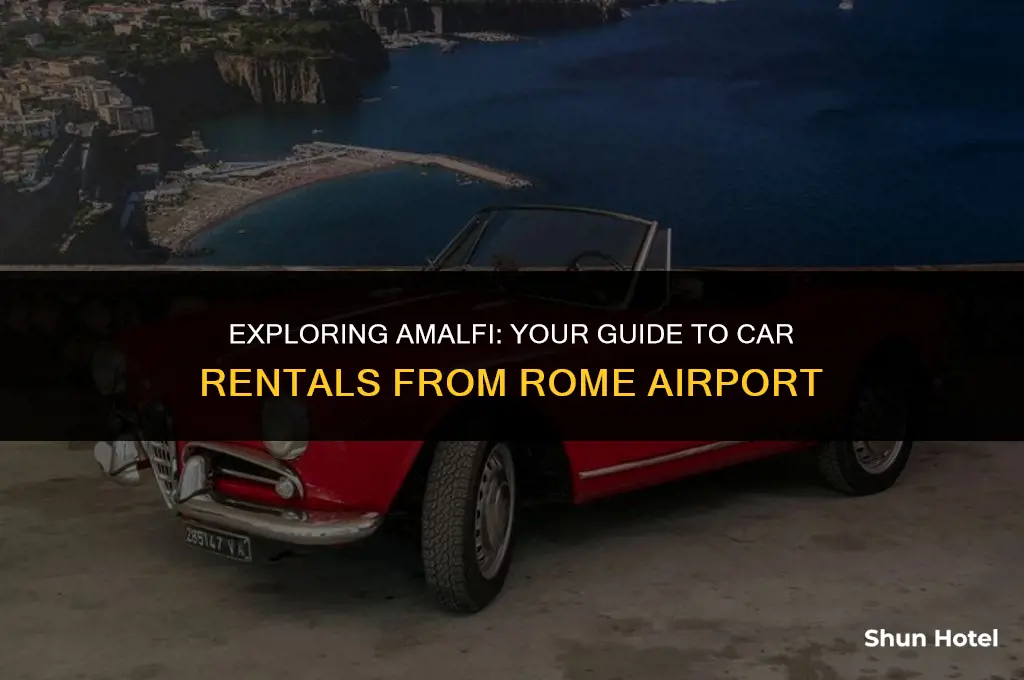 how much is a car from rome airport to amalfi