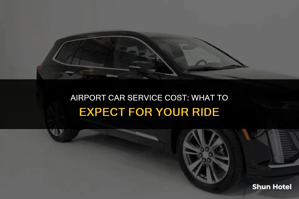 how much is a car service to the airport