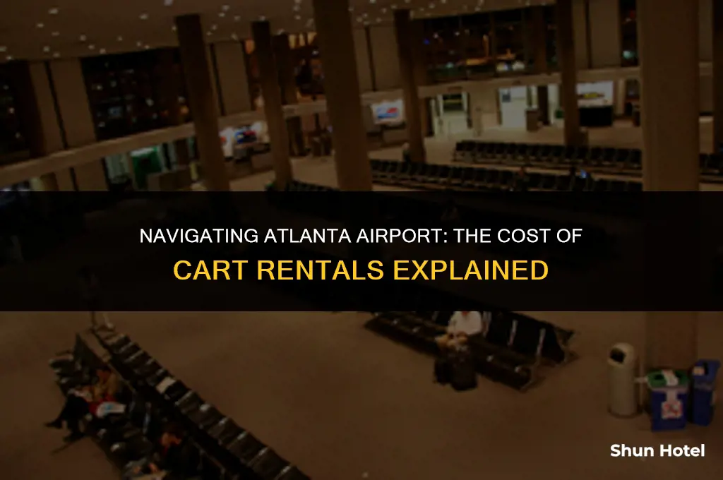 how much is a cart at atlanta airport