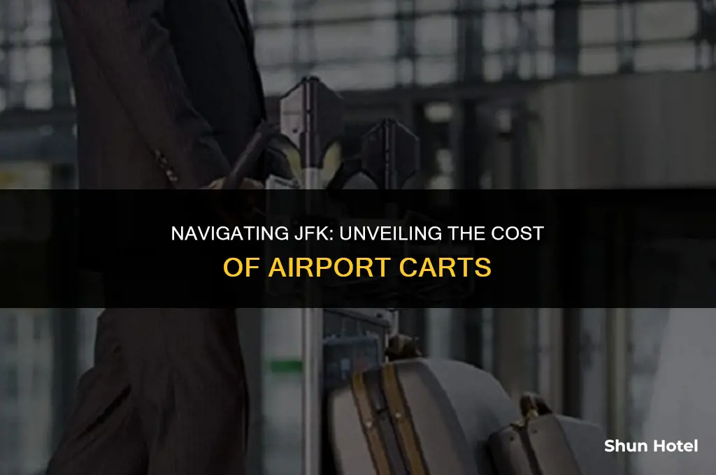 how much is a cart at jfk airport