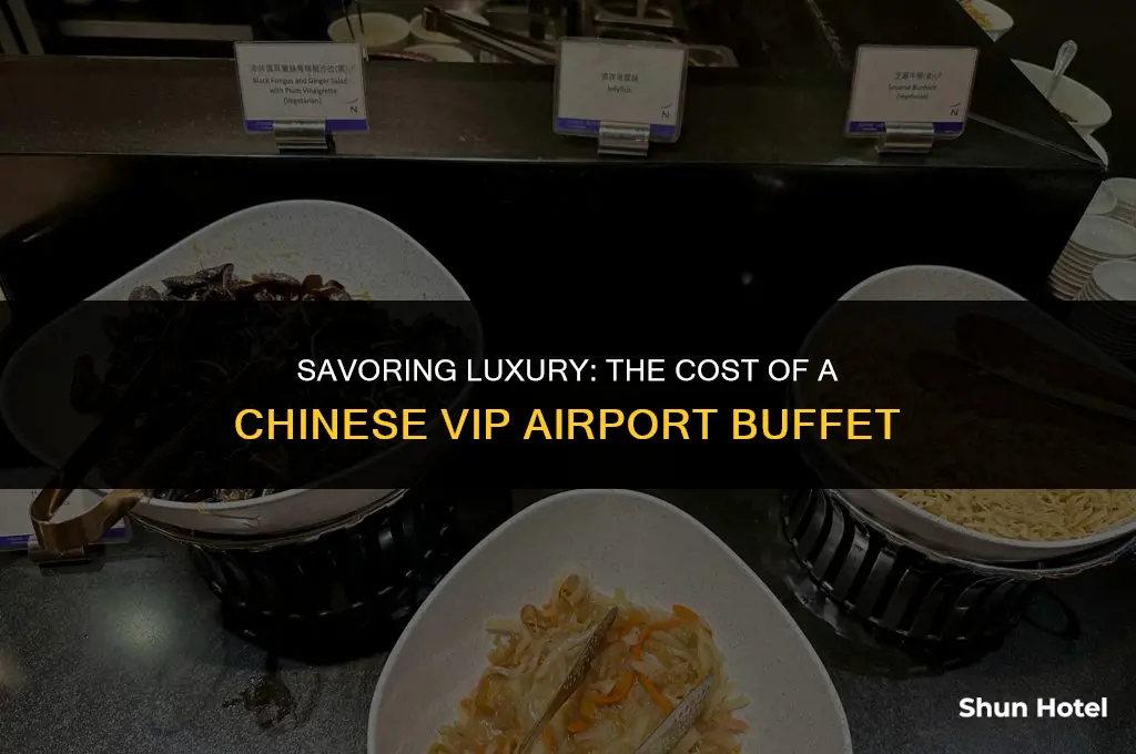 how much is a chinese vip buffet for airport