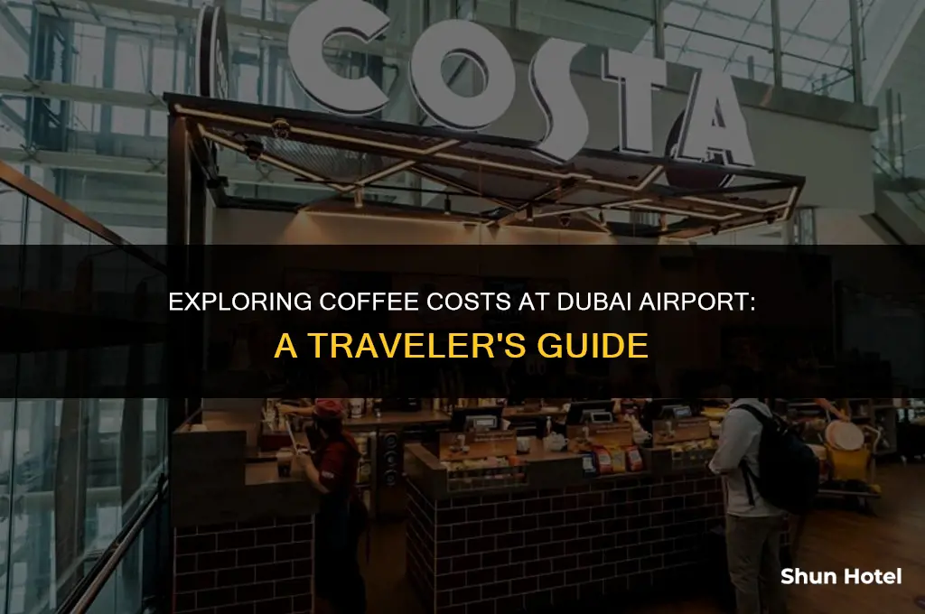 how much is a coffee in dubai airport