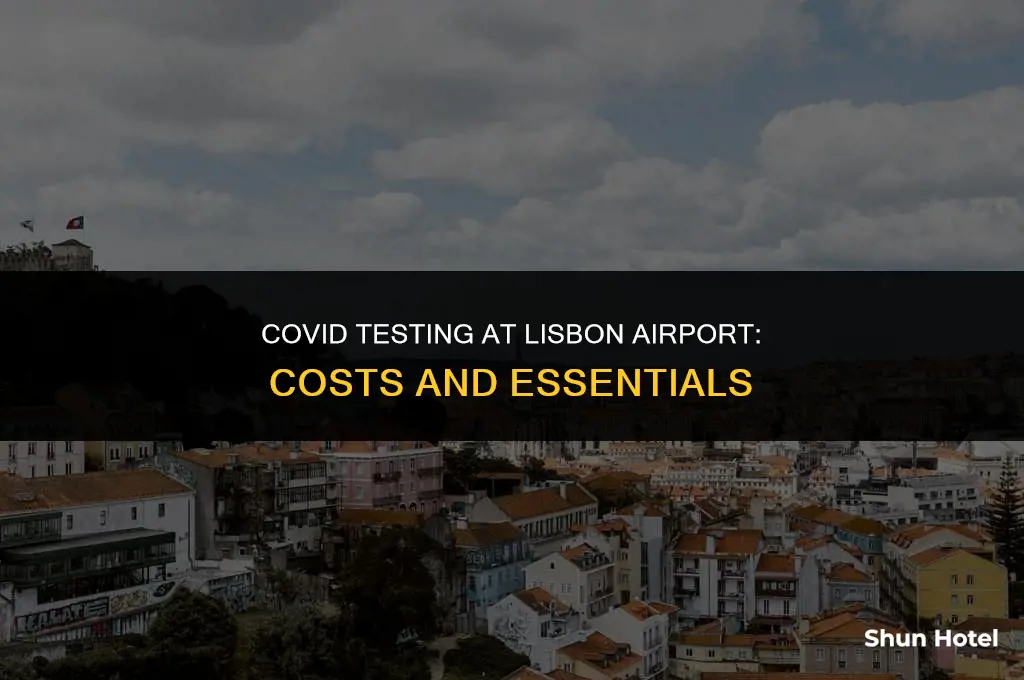how much is a covid test at lisbon airport
