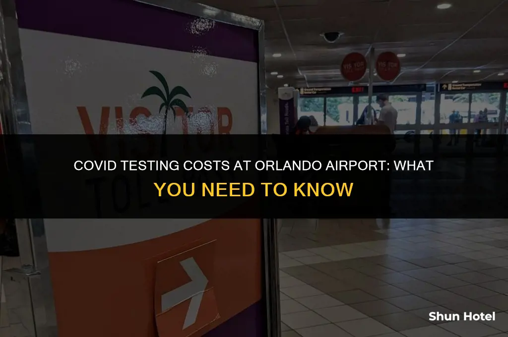 how much is a covid test at orlando airport