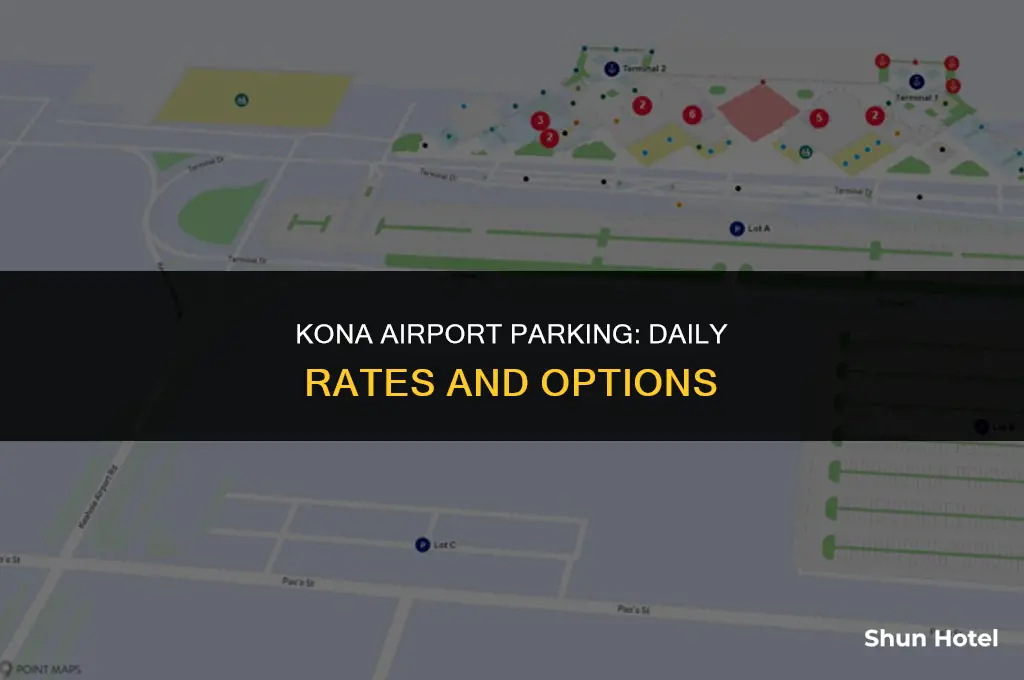 how much is a day parking at kona airport