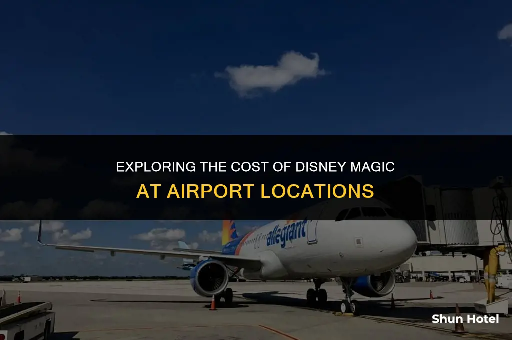 how much is a disney chain in the airport