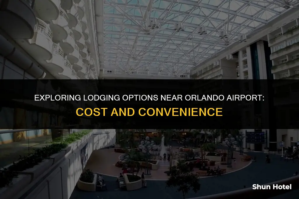 how much is a hotel room in the orlando airport