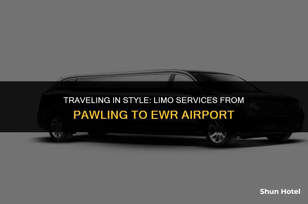 how much is a limo from pawling to ewr airport
