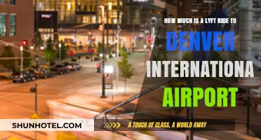 Lyft Ride Cost to Denver International Airport: What to Expect