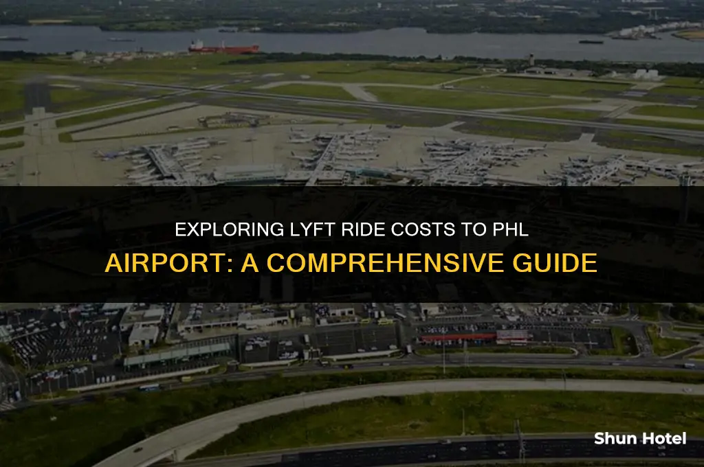 how much is a lyft ride to phl airport