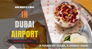 Exploring Culinary Costs: A Guide to Meal Prices at Dubai Airport