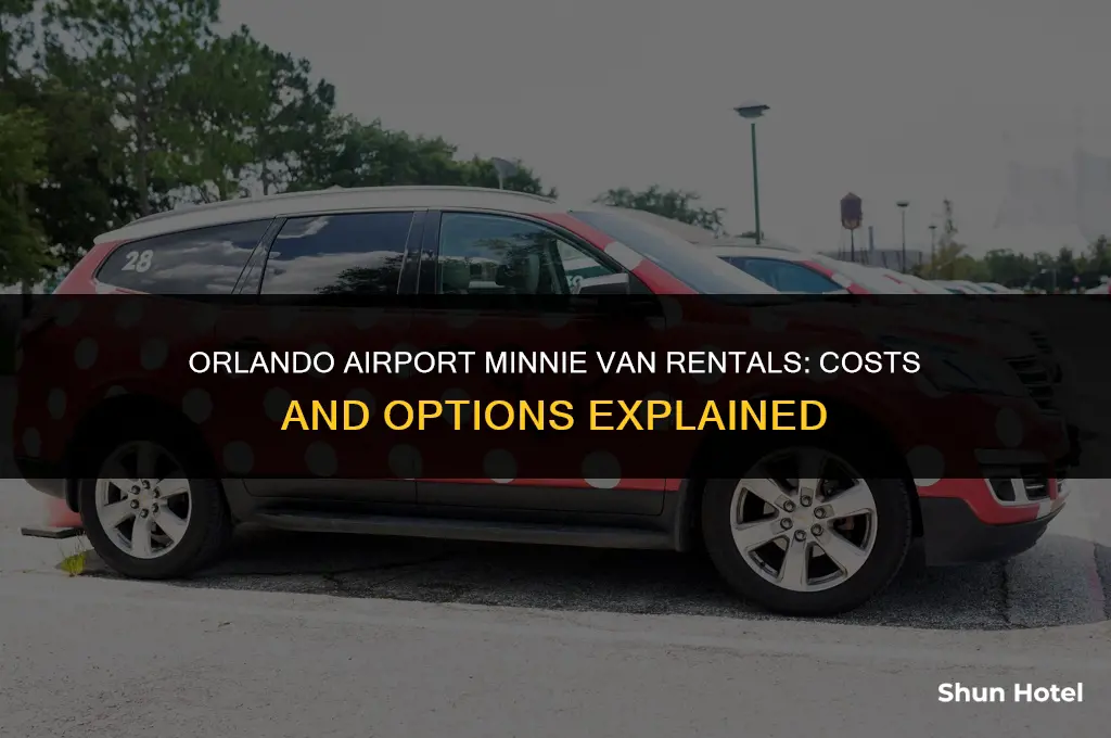 how much is a minnie van from orlando airport
