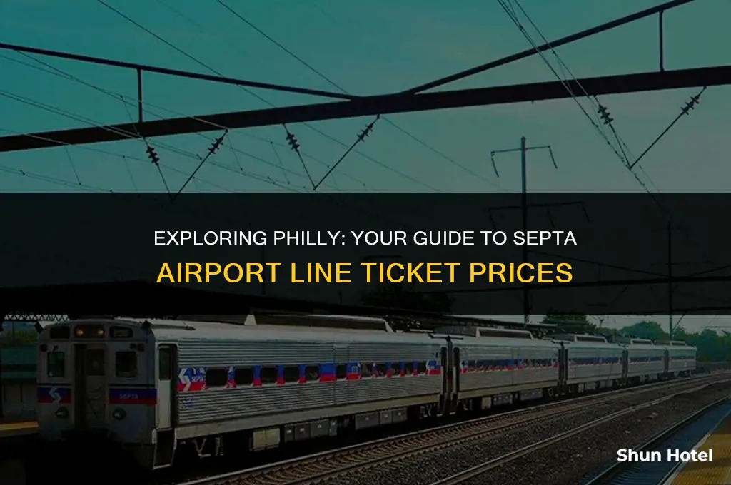how much is a septa airport line ticket