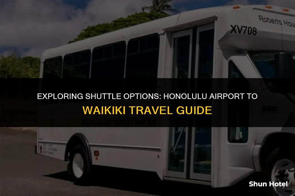 how much is a shuttle from honolulu airport to waikiki