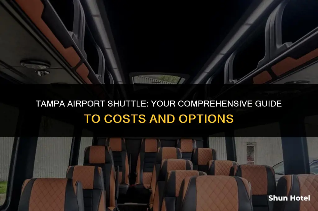 how much is a shuttle to tampa airport