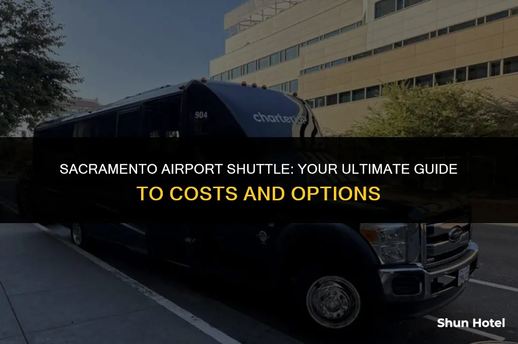 how much is a shuttle to the sacramento airport