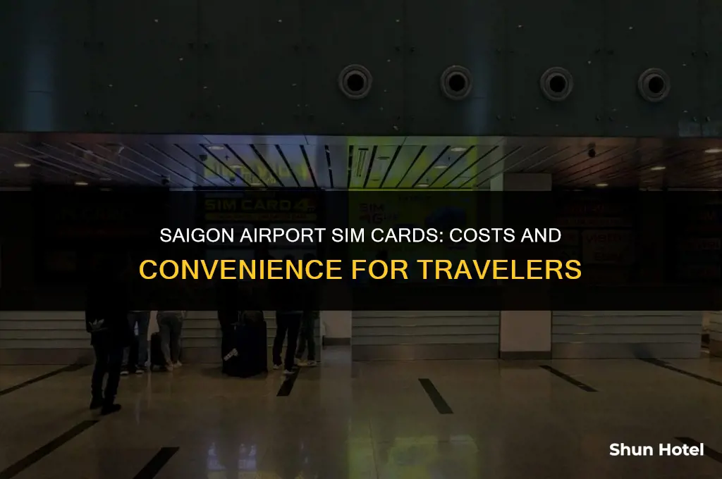 how much is a sim card at saigon airport