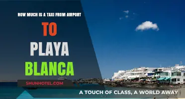 Airport to Playa Blanca Taxi Fare: Your Complete Guide