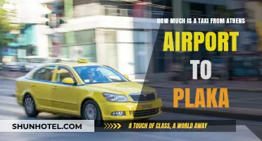 Exploring Athens: Taxi Fare from Airport to Plaka