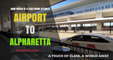 Atlanta Airport to Alpharetta: Taxi Fare Guide