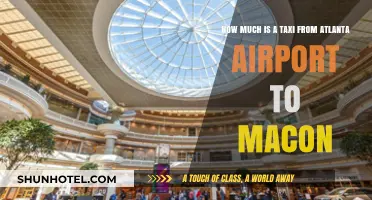 Atlanta Airport to Macon: Taxi Fare Guide