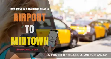 Exploring Atlanta: Taxi Fare from Airport to Midtown Revealed
