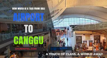 Bali Airport to Canggu: Taxi Fare Guide