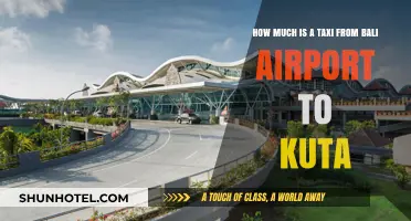 Bali Airport to Kuta: Taxi Fare Guide