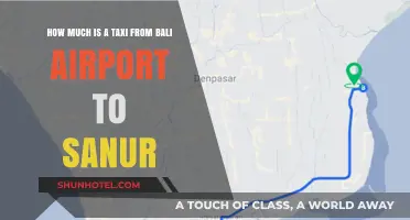 Bali Airport to Sanur: Taxi Fare Guide