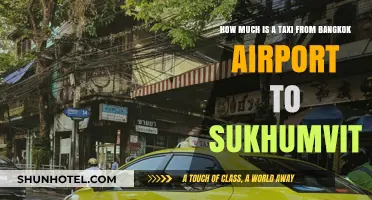 Exploring Bangkok: Taxi Fare from Airport to Sukhumvit
