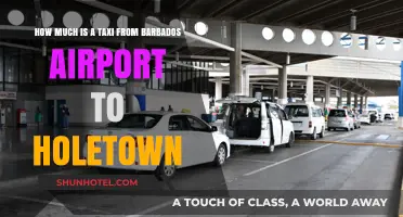 Exploring Barbados: Taxi Fare from Airport to Holetown