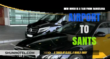 Barcelona Airport to Sants: Taxi Fare Guide