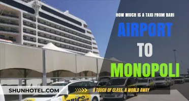 Exploring Puglia: Taxi Fare from Bari Airport to Monopoli