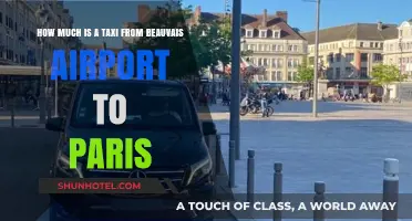 From Beauvais Airport to Paris: Taxi Fare Breakdown