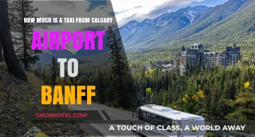 Calgary Airport to Banff: Taxi Fare Guide for Travelers
