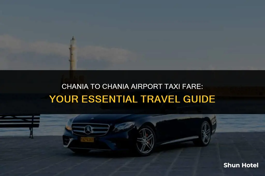 how much is a taxi from chania to chania airport