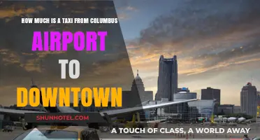 Columbus Airport to Downtown: Taxi Fare Guide