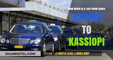 Corfu Airport to Kassiopi: Taxi Fare Guide