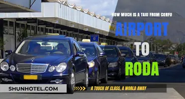 Corfu Airport to Roda: Taxi Fare Guide for Travelers