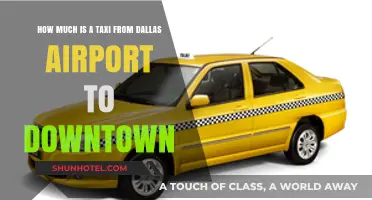 Dallas Airport to Downtown: Taxi Fare Guide