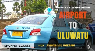 Bali Travel Guide: Taxi Fare from Denpasar Airport to Uluwatu