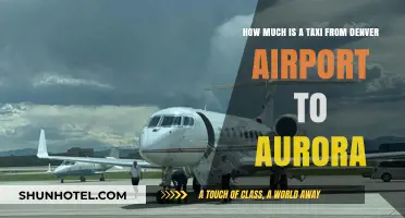 Denver Airport to Aurora: Taxi Fare Guide