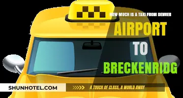 Denver Airport to Breckenridge: Taxi Fare Guide