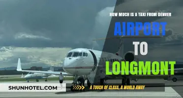 Denver Airport to Longmont: Taxi Fare Guide